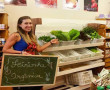 Verduras fresquinhas e orgânicas na Quitandinha